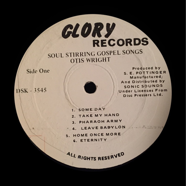 Otis Wright - Soul Stirring Gospel Songs | Glory Records (SLP. 5005) - 3 Otis Wright - Soul Stirring Gospel Songs | Glory Records (SLP. 5005) - 3