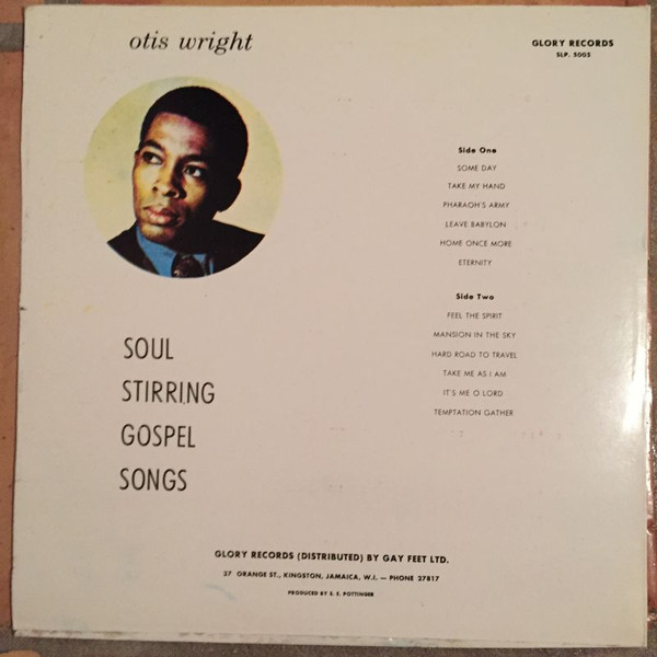 Otis Wright - Soul Stirring Gospel Songs | Glory Records (SLP. 5005) - 2 Otis Wright - Soul Stirring Gospel Songs | Glory Records (SLP. 5005) - 2