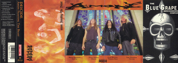 Deicide - Amon: Feasting The Beast [Cassette] | Roadrunner Records (RR 9111-4) - 3