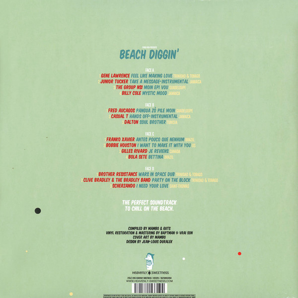 Guts - Pura Vida Presents: Beach Diggin' Volume 3 | Heavenly Sweetness (HS132VL) - 2 Guts - Pura Vida Presents: Beach Diggin' Volume 3 | Heavenly Sweetness (HS132VL) - 2