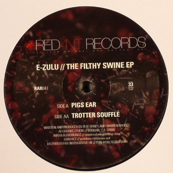 Ezulu - The Filthy Swine EP | Red Ant Records (RAR041) - main