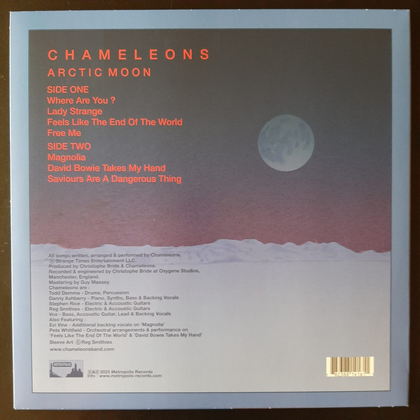 The Chameleons - Arctic Moon | Metropolis (MET 1416V) - 2