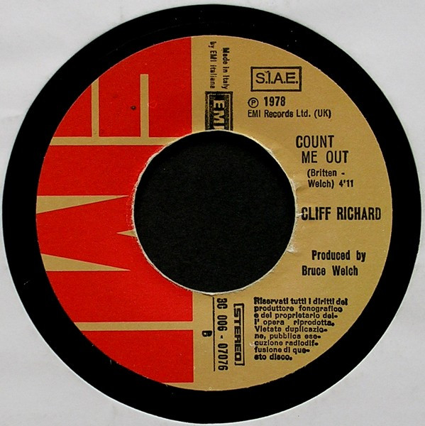 Cliff Richard - We Don't Talk Anymore | EMI (3C 006 - 07076) - 2