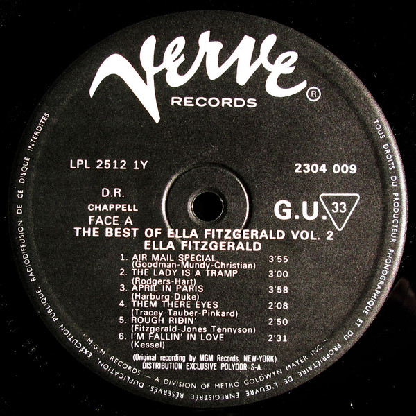 Ella Fitzgerald - The Best Of Ella Fitzgerald Vol. 2 | Verve Records (2304 009) - 3 Ella Fitzgerald - The Best Of Ella Fitzgerald Vol. 2 | Verve Records (2304 009) - 3