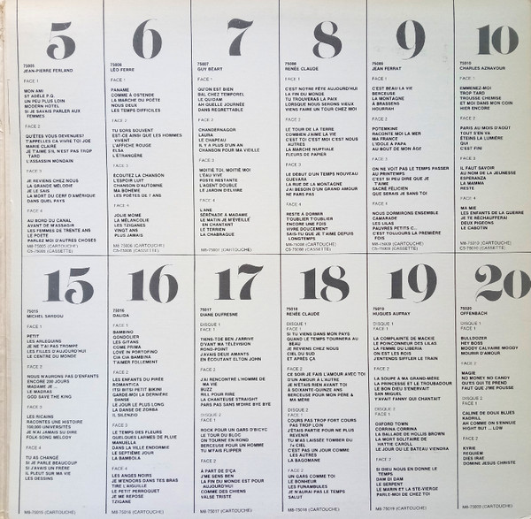 Robert Charlebois - Les Grands Succès Barclay Vol. 21 | Barclay (75021) - 4