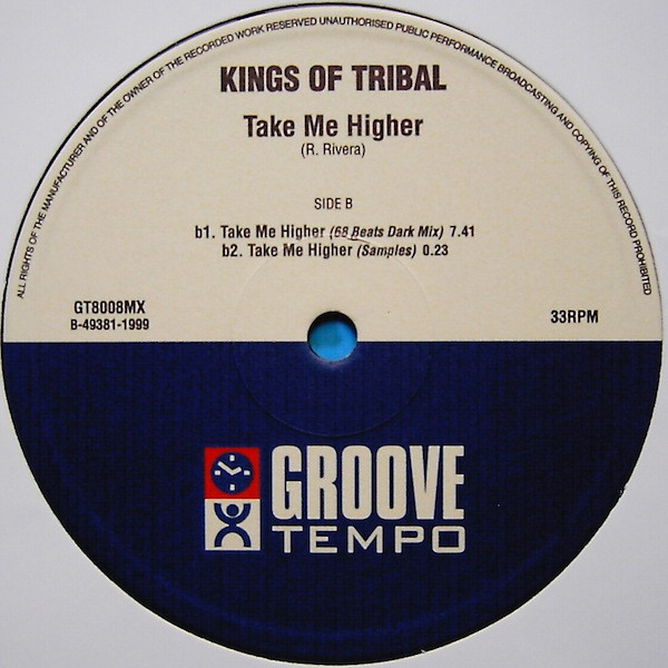 The Kings Of Tribal - Take Me Higher | Groove Tempo (GT8008MX) - 2