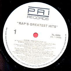 Various - Rap's Greatest Hits | Priority Records (SL 9466) - 3 Various - Rap's Greatest Hits | Priority Records (SL 9466) - 3