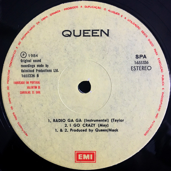 Queen - Radio Ga Ga | EMI (1655336) - 4 Queen - Radio Ga Ga | EMI (1655336) - 4