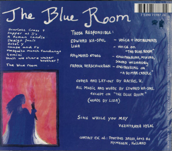 Edward Ka-Spel - The Blue Room | Soleilmoon Recordings (sol 87 cd) - 3