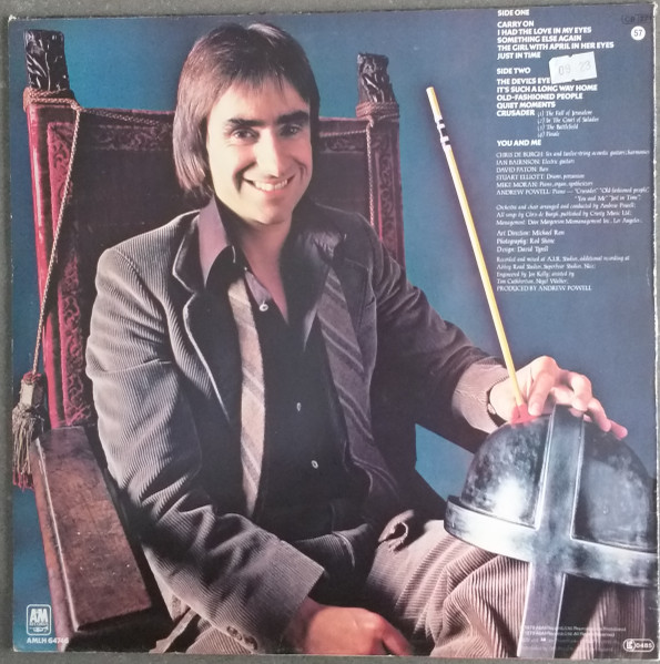 Chris de Burgh - Crusader | A&M Records (AMLH 64746) - 2