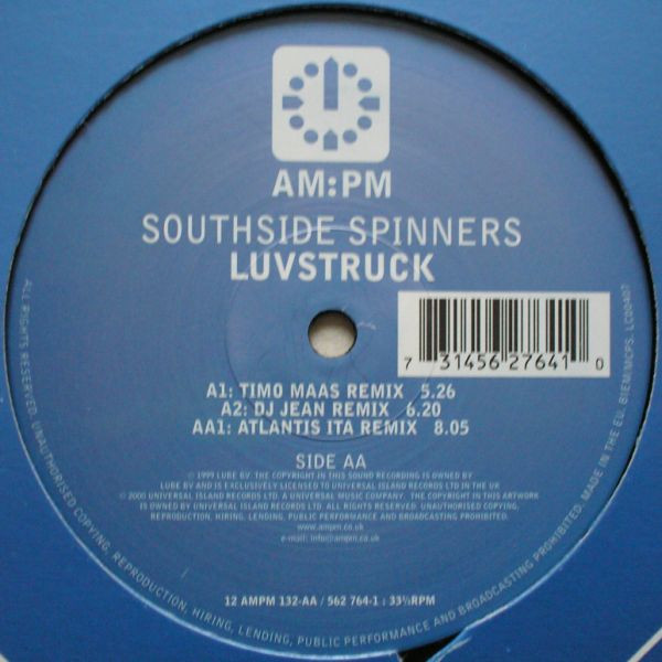 Southside Spinners - Luvstruck | AM:PM (12 AMPM 132)