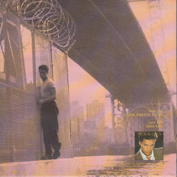 Nick Kamen - Come Softly To Me | WEA (248 227-7) - 2