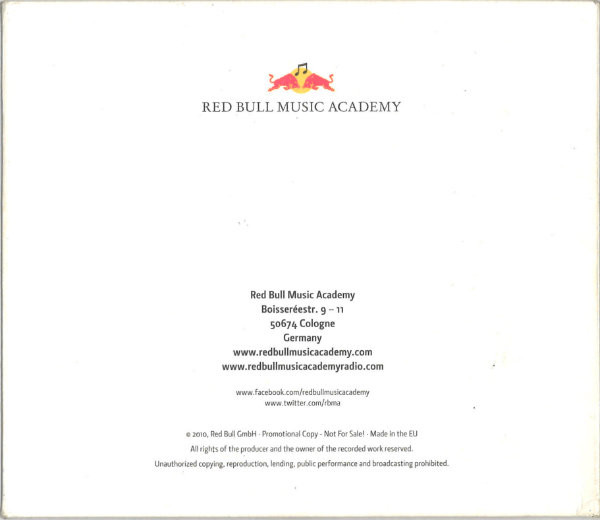 Various - Various Assets - Not For Sale: Red Bull Music Academy London 2010 | Red Bull Music Academy (none) - 2