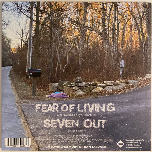 The Lemonheads - Fear Of Living 7" | Fire Records (FIRE752) - 2 The Lemonheads - Fear Of Living 7" | Fire Records (FIRE752) - 2