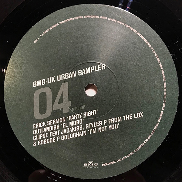 Various - BMG Urban Sampler 04 | BMG UK & Ireland (URBAN12004) - 3