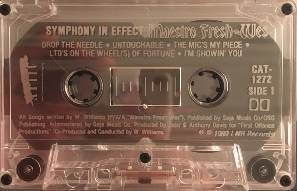 Maestro Fresh-Wes - Symphony In Effect | Attic (CAT-1272) - 3 Maestro Fresh-Wes - Symphony In Effect | Attic (CAT-1272) - 3
