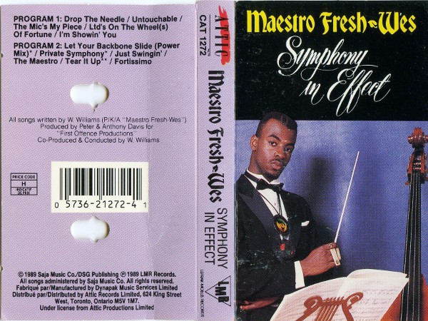 Maestro Fresh-Wes - Symphony In Effect | Attic (CAT-1272) - 2 Maestro Fresh-Wes - Symphony In Effect | Attic (CAT-1272) - 2