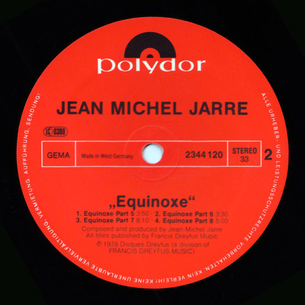 Jean-Michel Jarre - Equinoxe | Polydor (2344 120) - 4 Jean-Michel Jarre - Equinoxe | Polydor (2344 120) - 4