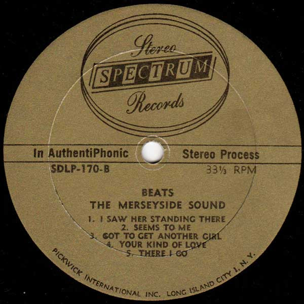 The Liverpool Beats - The Merseyside Sound! | Design Records (DLP-170) - 4