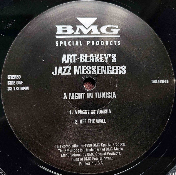 Art Blakey & The Jazz Messengers - A Night In Tunisia | BMG Special Products (DRL 12041) - 4 Art Blakey & The Jazz Messengers - A Night In Tunisia | BMG Special Products (DRL 12041) - 4
