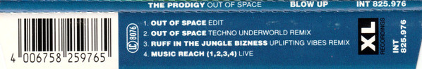 The Prodigy - Out Of Space | Blow Up (INT 825.976) - 2