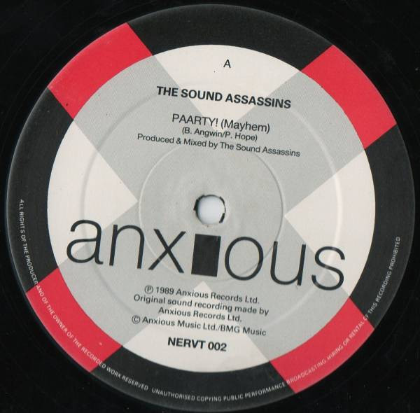 The Sound Assassins - Paarty! | Anxious Records (NERVT 002) - 2