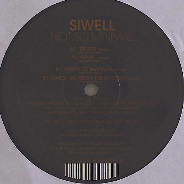Siwell - Not So Minimal | Sphera Records (SPH-005)
