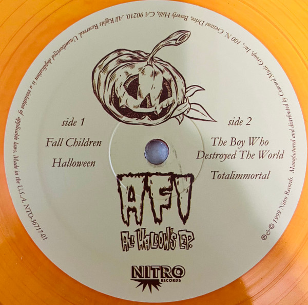 AFI - All Hallow's E.P. | Nitro Records (NTO-36717-01) - 2 AFI - All Hallow's E.P. | Nitro Records (NTO-36717-01) - 2