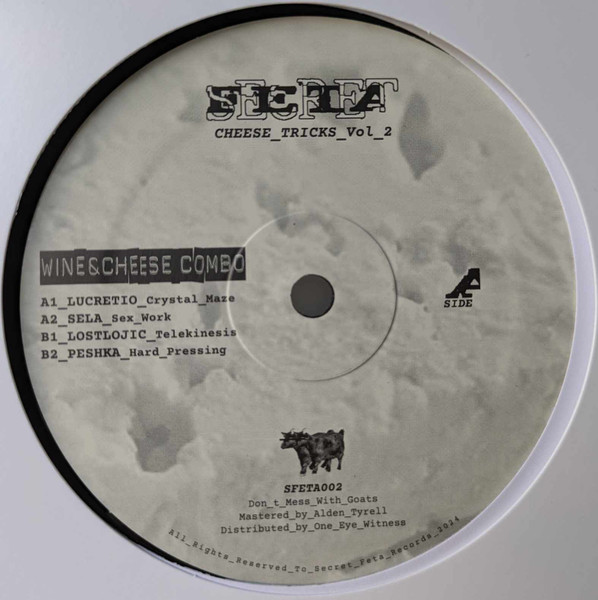 Lucretio , Sela , Lostlojic , Peshka - Cheese_Tricks_Vol_2 // Wine&Cheese_Combo EP | Secret Feta (SFETA002)