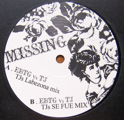 Everything But The Girl Vs TJ - Missing | Not On Label (Everything But The Girl) (EBTG001)