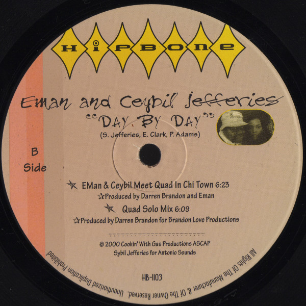 E-Man And Ceybil Jefferies - Day By Day | Hipbone Records (HB-1103) - 2 E-Man And Ceybil Jefferies - Day By Day | Hipbone Records (HB-1103) - 2