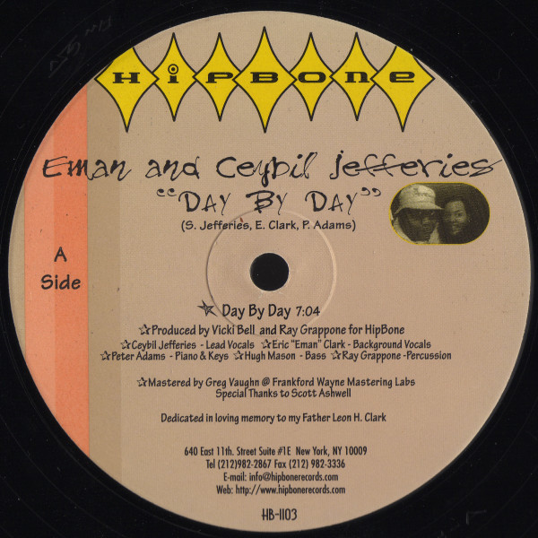 E-Man And Ceybil Jefferies - Day By Day | Hipbone Records (HB-1103) - main E-Man And Ceybil Jefferies - Day By Day | Hipbone Records (HB-1103) - main