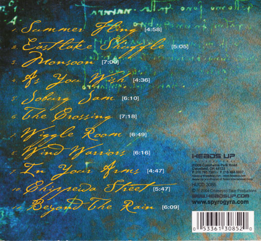 Spyro Gyra - The Deep End | Heads Up International (HUCD 3085) - 2