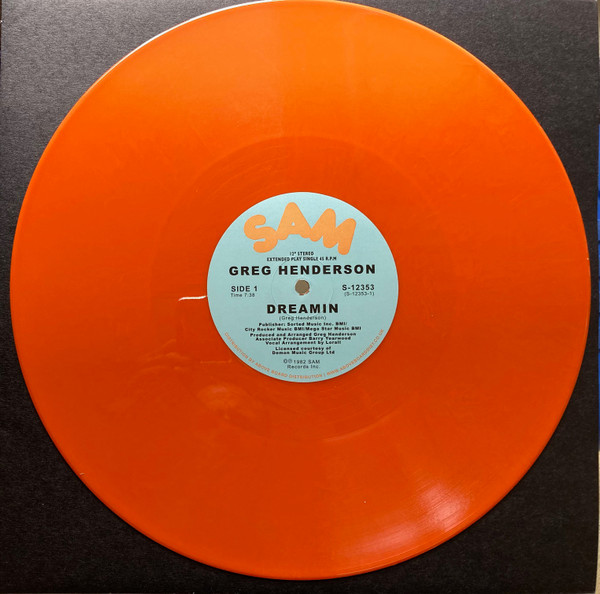 Greg Henderson - Dreamin | Sam Records (S-12353)