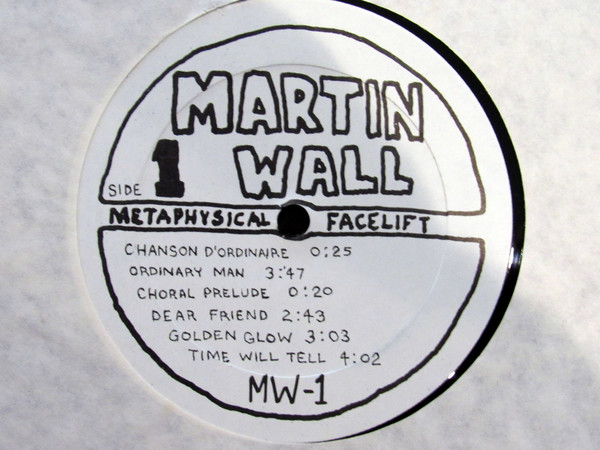 Martin Wall - Metaphysical Facelift | Martin Wall (MW-1) - 2 Martin Wall - Metaphysical Facelift | Martin Wall (MW-1) - 2