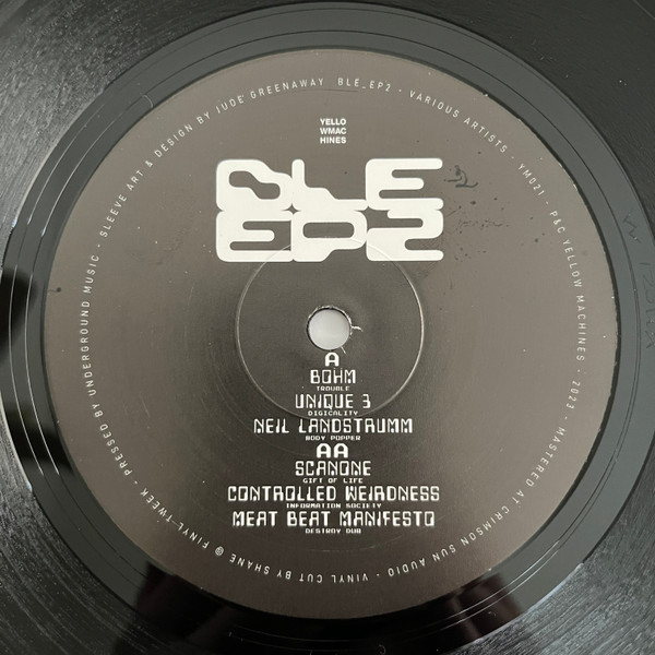 Various - BLE​​​-​​​EP2 | Yellow Machines (YM021) - 3