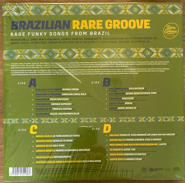 Various - Brazilian Rare Groove (Rare Funky Songs From Brazil) | Wagram Music (3431136) - 2