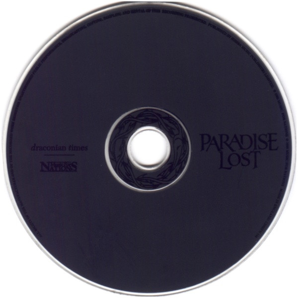 Paradise Lost - Draconian Times | Music For Nations (CDMFN 184) - 3 Paradise Lost - Draconian Times | Music For Nations (CDMFN 184) - 3