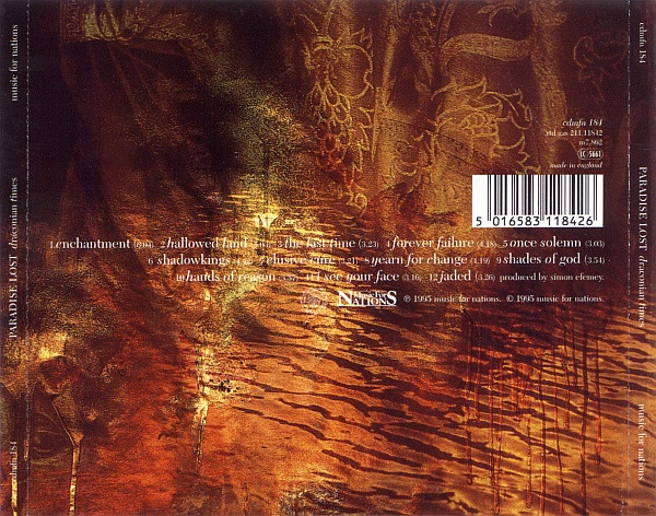 Paradise Lost - Draconian Times | Music For Nations (CDMFN 184) - 2 Paradise Lost - Draconian Times | Music For Nations (CDMFN 184) - 2