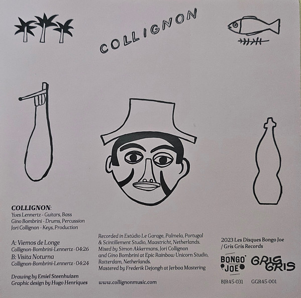 Collignon - Viemos de Longe | Les Disques Bongo Joe (BJR45-031) - 2