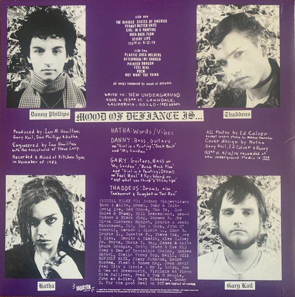 Mood Of Defiance - Now | Radiation Reissues (RRS119) - 2