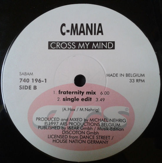C-Mania - Dominating | ARS Productions (740 196-1) - 3 C-Mania - Dominating | ARS Productions (740 196-1) - 3