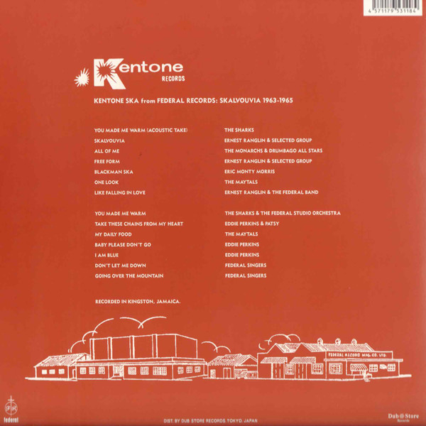 Various - Kentone Ska from Federal Records: Skalvouvia 1963-1965 | Kentone Records (DSR LP 024) - 2 Various - Kentone Ska from Federal Records: Skalvouvia 1963-1965 | Kentone Records (DSR LP 024) - 2
