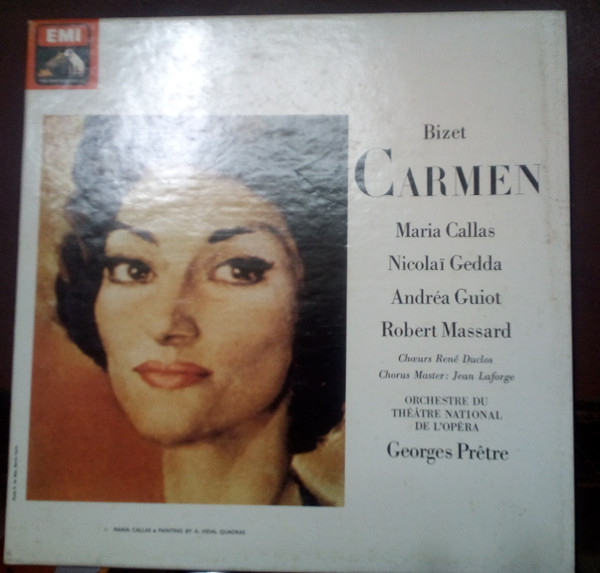 Maria Callas , Nicolai Gedda , Robert Massard And Andréa Guiot With Orchestre National De L'Opéra De Paris Conducted By Georges Prêtre - Carmen | His Master's Voice (1000343) - main