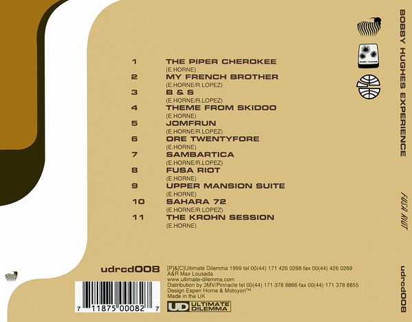 Bobby Hughes Experience - Fusa Riot | Ultimate Dilemma (udrcd008) - 2 Bobby Hughes Experience - Fusa Riot | Ultimate Dilemma (udrcd008) - 2