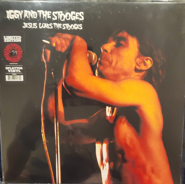 The Stooges - Jesus Loves The Stooges (Limited Edition - Black and Red Splatter Vinyl) [Vinyl] | Cleopatra (CLO2218) - 3