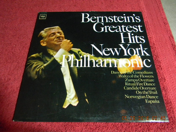 Leonard Bernstein / New York Philharmonic - Bernstein's Greatest Hits | Columbia Masterworks (ML- 6388) - main Leonard Bernstein / New York Philharmonic - Bernstein's Greatest Hits | Columbia Masterworks (ML- 6388) - main