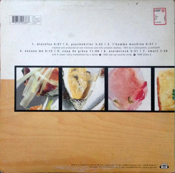 Hans Platzgumer & Divinités Irritées - Present... Fingerfood | Disko B (db 66) - 2 Hans Platzgumer & Divinités Irritées - Present... Fingerfood | Disko B (db 66) - 2