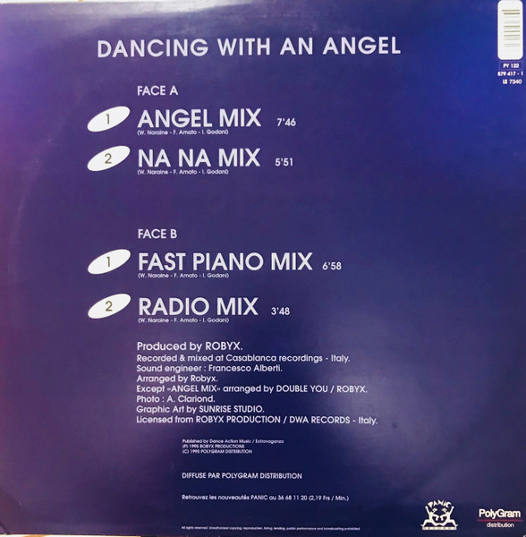 Double You - Dancing With An Angel | Panic Records (579 417-1) - 2 Double You - Dancing With An Angel | Panic Records (579 417-1) - 2