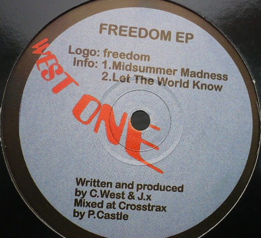 West 1 - Freedom EP | West One Records (CW 003) - main